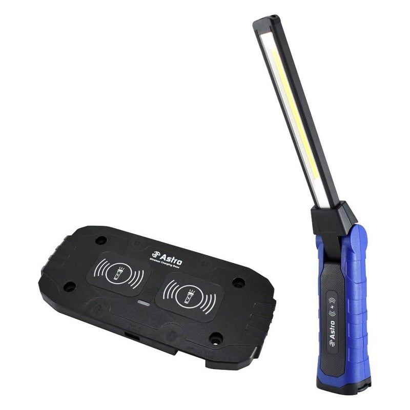 Astro Pneumatic Tool أدوات أسترو 52SL 500x2 لومن قابلة لإعادة الشحن لاسلكيًا مصباح LED رفيع مزدوج الجوانب قابل للطي، 1 قطعة - Image 2